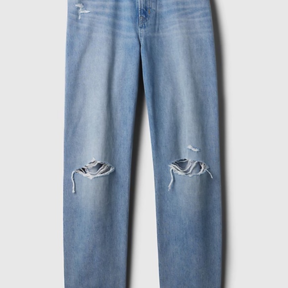 GAP High Rise Barrel Jeans - Size 8 SHORT or 29 - Picture 3 of 7